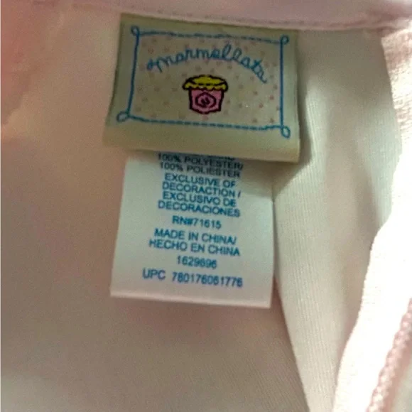 Marmallata Girls Party/Wedding Dress, Pink, Size 5 - Picture 9 of 9